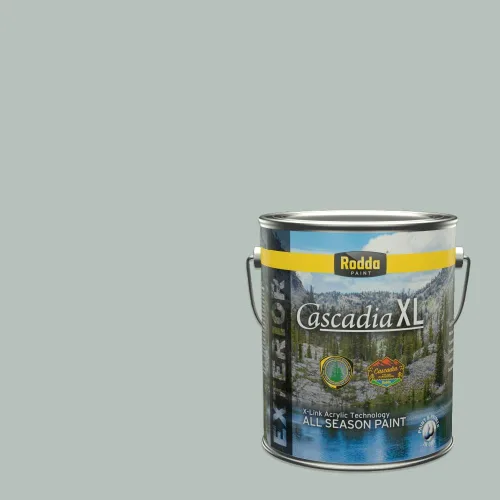 Miniatura 161 de Rodda Paint CASCADIA XL - Pintura satinada exterior e imprimación en uno, 1 galón, hoja de aloe
