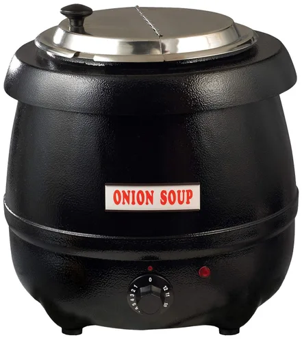 Miniatura 2 de Winco Calentador eléctrico de sopa, 10.5 cuartos de galón, negro