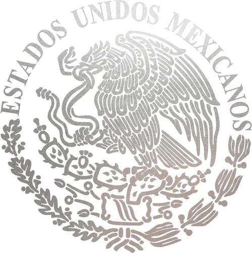 Miniatura 11 de ESTADOS UNIDOS Mexicanos - Vinilo adhesivo con la bandera de Águila y Águila de México, color gris oscuro, 8 pulgadas