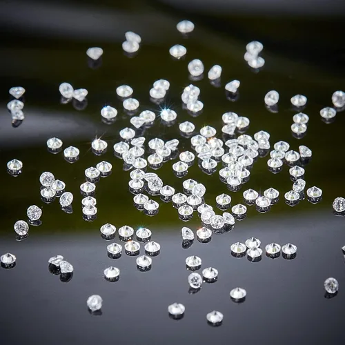 Miniatura 2 de PH PandaHall 2000 piedras de circonita cúbica transparente, de grado A de 0.039 pulgadas (0.039 in), gemas de diamantes de imitación de circonita