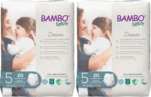 Miniatura 17 de Bambo Nature Pantalones de entrenamiento premium (tallas 4 a 6 disponibles), talla 5, 20