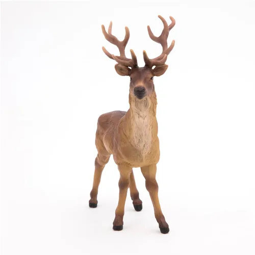 Miniatura 5 de Papo -Pintado a mano - Figura -Wild Animal Kingdom - Ciervo -53008 -Coleccionable - para Niños - Adecuado para niños y niñas- a partir de 3 años