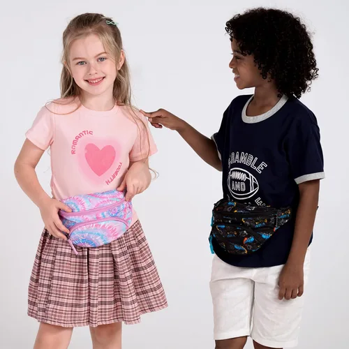 Miniatura 2 de Choco Mocha Riñonera pequeña para niños, negro (SPACE-BLACK), Casual