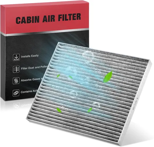Miniatura 45 de BDFHYK 2 filtros de aire de cabina CF10136 con carbón activado compatibles con Chevy Uplander 2005-2009, Venture 2001-2005, compatibles con Buick