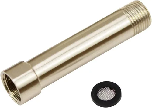 Miniatura 3 de Extensión de Brazo de Ducha Purelux, Extensor de Cabezal de Ducha de 4 Pulgadas, Acabado de Níquel Cepillado Hecho de Acero Inoxidable