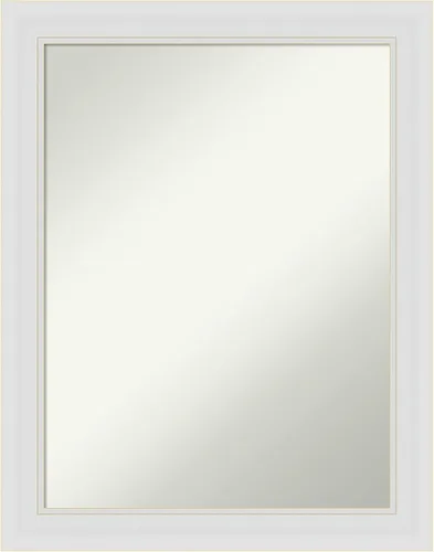 Miniatura 25 de Amanti Art Espejo de pared blanco de 30 x 42 pulgadas, espejo de baño rectangular blanco para decoración de pared de sala de estar, marco Parlor