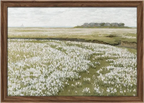 Miniatura 57 de MUDECOR Lienzo enmarcado prémium para pared, pinos nevados en bosque de invierno, ilustraciones modernas, arte contemporáneo, escénico, divertido