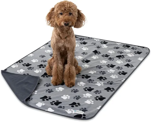 Miniatura 8 de PetAmi - Manta impermeable para mascotas extra grandes, perros, gatos, funda protectora para sofá grande, manta reversible lavable de forro polar