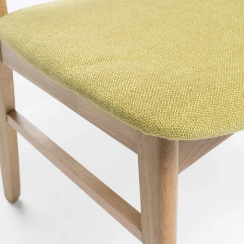 Miniatura 10 de Christopher Knight Home Idalia - Sillas de comedor, juego de 2 piezas, té verde / acabado de roble Verde (Green Tea)