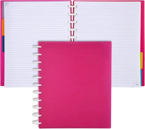 Miniatura 22 de Talia - Cuadernos de notas con tapas, planificador, personalizables, (Azul de Verano, Junior (5.5 pulgadas x 8.5 pulgadas)) Azul verano