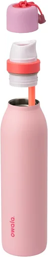 Miniatura 2 de Botella de agua aislada con tapa Twist de acero inoxidable Owala FreeSip con pajita para deportes y viajes, sin BPA, 24 onzas, Angel Food Cake