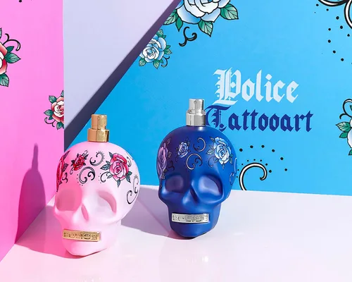 Miniatura 7 de Police To Be Tattooart For Woman - Fragancia para mujer - Aroma floral afrutado de gourmand - sándalo cremoso y un acuerdo de malvavisco dulce