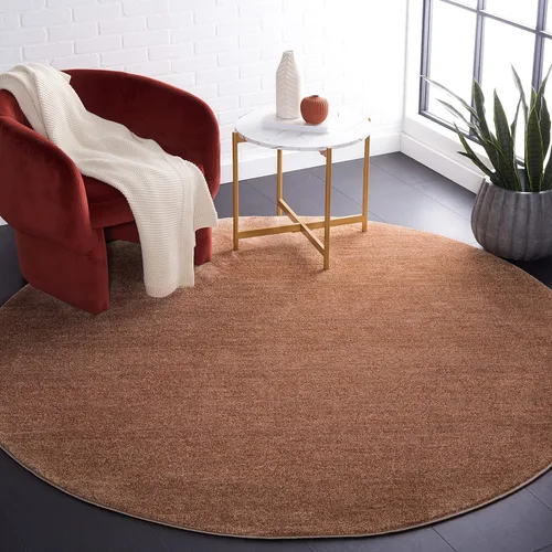 Miniatura 23 de SAFAVIEH Lasa Collection - Alfombra de área de 5.3 x 7.7 pies, color gris claro, diseño de flecos sólidos, no desprende pelusa y de fácil cuidado