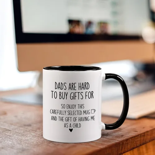 Miniatura 4 de Cabtnca Regalos para papá, taza para papá, día del padre, Navidad, regalos de cumpleaños para papá de parte de hija e hijo, regalo para papá, 11