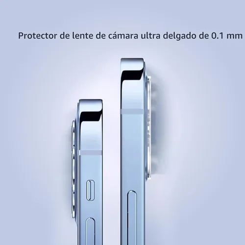 Miniatura 5 de Ailun Paquete de 3 protectores de lente de cámara para iPhone 17 Pro Max, vidrio templado, dureza 9H, Ultra HD, antiarañazos, compatible con fundas