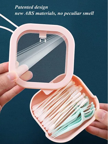 Miniatura 5 de Organizador de cintas para el cabello, pequeño organizador portátil para ligas para el cabello, se puede colgar en la pared, para accesorios