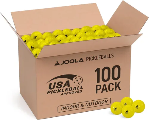 JOOLA Primo - Pelotas de pickleball para torneos para interiores y exteriores, aprobadas por USAPA, idealmente pesadas y hechas con precisión,