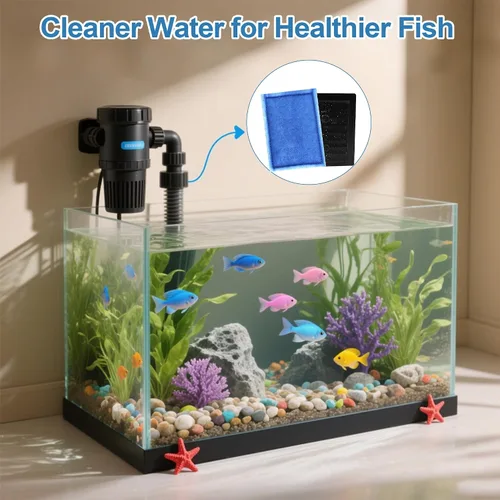 Miniatura 7 de Nebulist Paquete de 6 cartuchos de filtro tamaño B compatibles con filtros de alimentación MarineLand Penguin PRO 100/125/175 y filtro