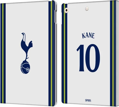 Miniatura 16 de Head Case Designs Officially Licensed Tottenham Hotspur F.C. Cristian Romero 2022/23 Players Home Kit Leather Wallet Case Compatible with Apple iPad