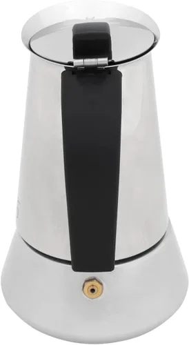 Miniatura 6 de Any Morning Cafetera espresso para estufa, cafetera cubana, cafetera de acero inoxidable con parte superior de la estufa y cafetera moka, cafetera