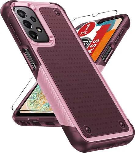 Miniatura 43 de LeYi Funda para Galaxy S21 FE-5G: Funda Samsung S21 FE con protector de pantalla, doble capa protectora de policarbonato duro y TPU suave Android