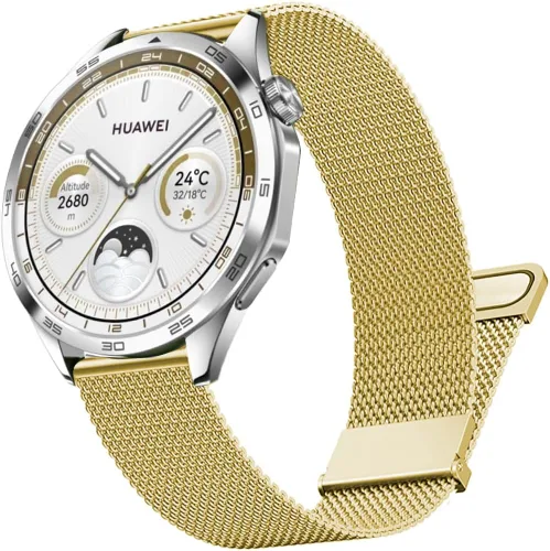 Miniatura 28 de DEALELE Correas compatibles con Samsung Galaxy Watch de 1.81 pulgadas / Galaxy 3 de 1.77 pulgadas / Gear S3, correa de repuesto de metal con textura