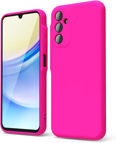 Miniatura 177 de oakxco Funda para teléfono Samsung Galaxy A12 con agarre de silicona líquida, linda delgada fina suave cubierta de gel de goma TPU lisa para mujeres