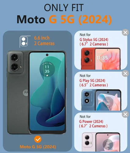 Miniatura 93 de FNTCASE Funda para iPhone 17 Pro: Fundas delgadas translúcidas de color azul claro compatibles con MagSafe, protección completa de la cámara