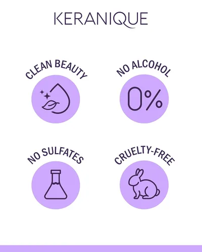 Miniatura 8 de Keranique Suero engrosador del cabello - Spray de refuerzo de folículo enriquecido con queratina avanzado para restaurar la densidad y un