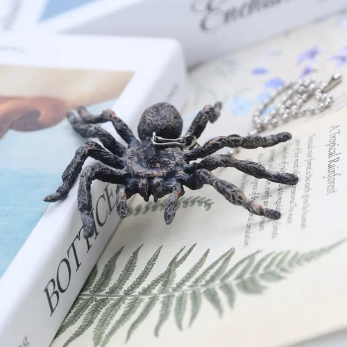 Miniatura 7 de Cadena de tirón de ventilador de techo araña Dotlite, extensión de adorno de 30 cm para tira de ventilador de Halloween, cadenas de luz