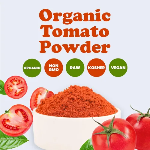 Miniatura 4 de Food to Live Tomate en polvo orgánico, 10 onzas, secado al sol, sin sal añadida. Rico sabor a tomate para cocinar, salsas, sopas y adobos. Sin OMG