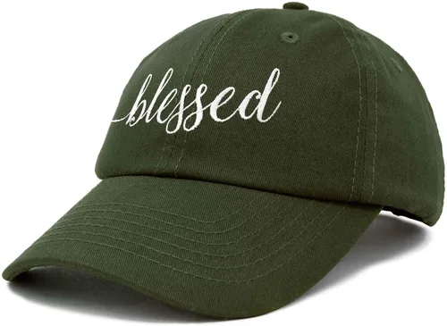 Miniatura 4 de DALIX Blessed - Gorra de béisbol de algodón suave para mujer