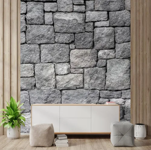 Miniatura 43 de wall26 - Mural de pared de arena cuadrado con rocas - Papel pintado grande autoadhesivo removible - 100x144 pulgadas Rock-1097-M01