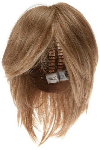 Miniatura 7 de Raquel Welch Hairuwear, peluca de longitud media con capas de volumen sutil y lazo negro, gorra de tamaño medio, RL10/12 castaño iluminado por el sol
