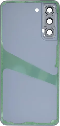 Miniatura 2 de Reemplazo de la cubierta del panel trasero de plástico grafito para Samsung Galaxy S21 FE 5G con marco de cámara trasera Cubierta de vidrio