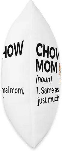 Miniatura 2 de Chow Chow Lover Apparel Definition Funny Chow Dog Mom Throw Pillow, 16x16, Multicolor