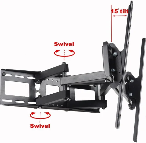 Miniatura 5 de VideoSecu Soporte de pared articulado de movimiento completo para Samsung UN50JU6500 UN50JU7100 UN55JU6500 UN55JU7100 UN60JU7090 UN60JU6500