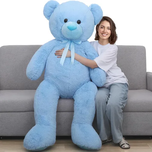 Miniatura 25 de Tezituor Oso de Peluche Marrón Beige de 24 Pulgadas - Juguetes de Oso de Peluche para Niños y Niñas