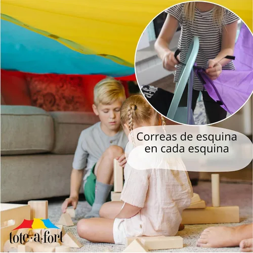 Miniatura 5 de Manta para fuerte, kit para niños