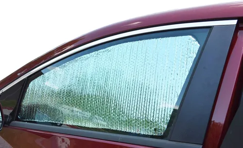 Miniatura 2 de Parasol reflectante para asiento delantero y trasero de ajuste personalizado (juego de 4) compatible con Chevrolet Colorado 4 puertas camión 2023