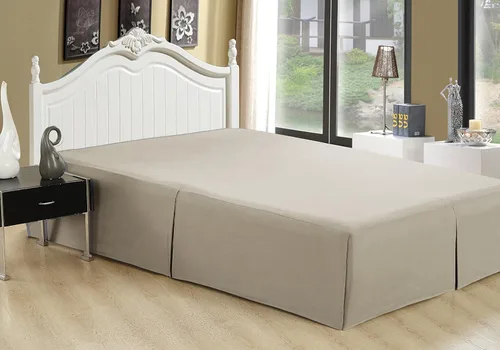 Miniatura 11 de Marina Decoration Falda de cama ultrasuave y sedosa de calidad de hotel para todas las estaciones, bolsillo profundo, caída de 16 pulgadas, rayón