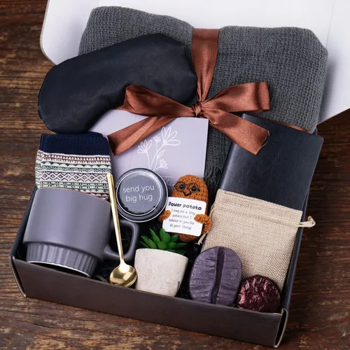 Cestas de regalo para el Día del Padre «Get Well Soon» para hombres y mujeres, regalos para recuperarse después de la cirugía, paquete de cuidado