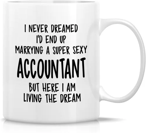 Miniatura 14 de Retreez Taza divertida – I'm an Accountant Not a Magician! Tazas de café de cerámica de 11 onzas – Divertido, sarcasmo, sarcástico, motivacional