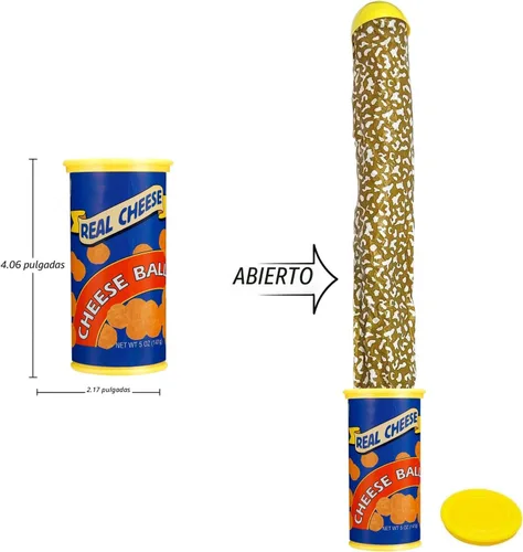 Miniatura 2 de SnaFununy Lata de Broma de Papas Fritas Serpiente Bromas Salto Resorte Juguete Artículos de Bromista Regalos para Adultos, Bromas Juguetes de Broma
