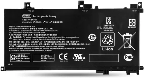 Hubei TE03XL - Batería de repuesto para laptop HP Pavilion 15 Omen 15-BC000 15-BC015TX 15-AX033DX 15-AX000 Series Notebook 849910-850 HSTNN-UB7A