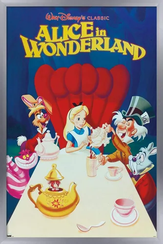 Miniatura 10 de Trends International Disney Alicia en el país de las maravillas - Póster de pared del 70 aniversario, 22.4 pulgadas de largo x 14.7 pulgadas