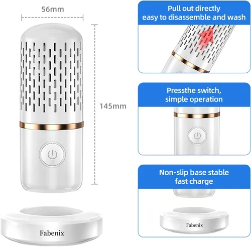 Miniatura 2 de Máquina de limpieza de frutas y verduras, purificador de alimentos inalámbrico USB, dispositivo limpiador para lavar frutas, arroz, carne y vajilla