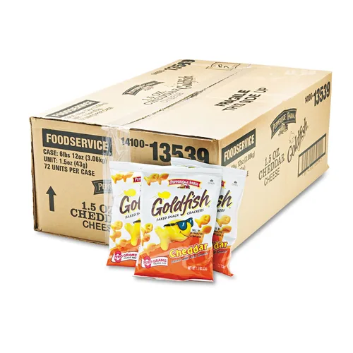 Miniatura 3 de Pepperidge Farm Goldfish, Cheddar, bolsas de 1.5 onzas (paquete de 72)