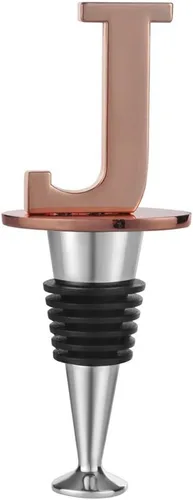 Miniatura 9 de Miicol Tapón para Botella de Vino, Tapón para Prosecco, Tapón de Vino de Oro Rosa, Tapón de Champán Personalizado, Tapón de Vino con Inicial, Regalo