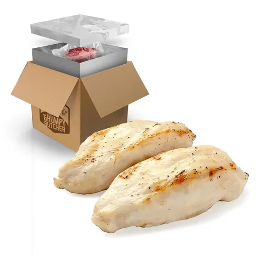 Miniatura 17 de Grumpy Butcher Heritage - Alitas de pollo cocinadas y aptas para microondas, paquete de 2 (20 onzas cada una), con ajo y parmesano de primera